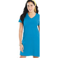 LAT Ladies Fine Jersey Crossover V-Neck Coverup